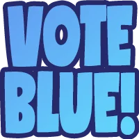 VOTE BLUE