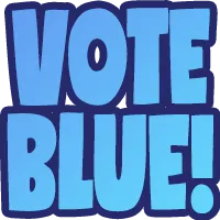 VOTE BLUE